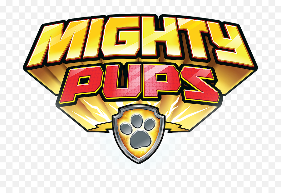 Mighty Pups - Clip Art Png,Paw Patrol Logo Png