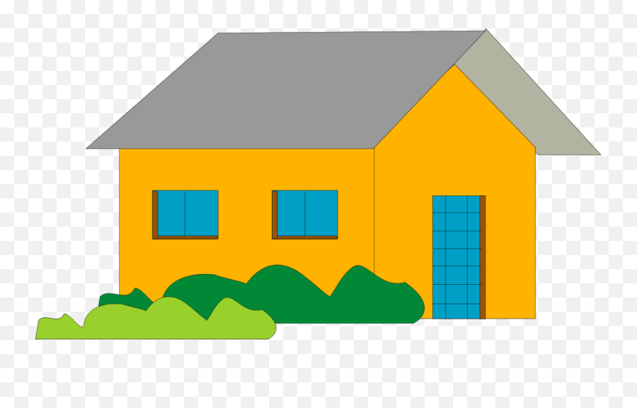 Orange Cartoon Home Png Svg Clip Art For Web - Download Shelter Clipart,Home Clipart Png