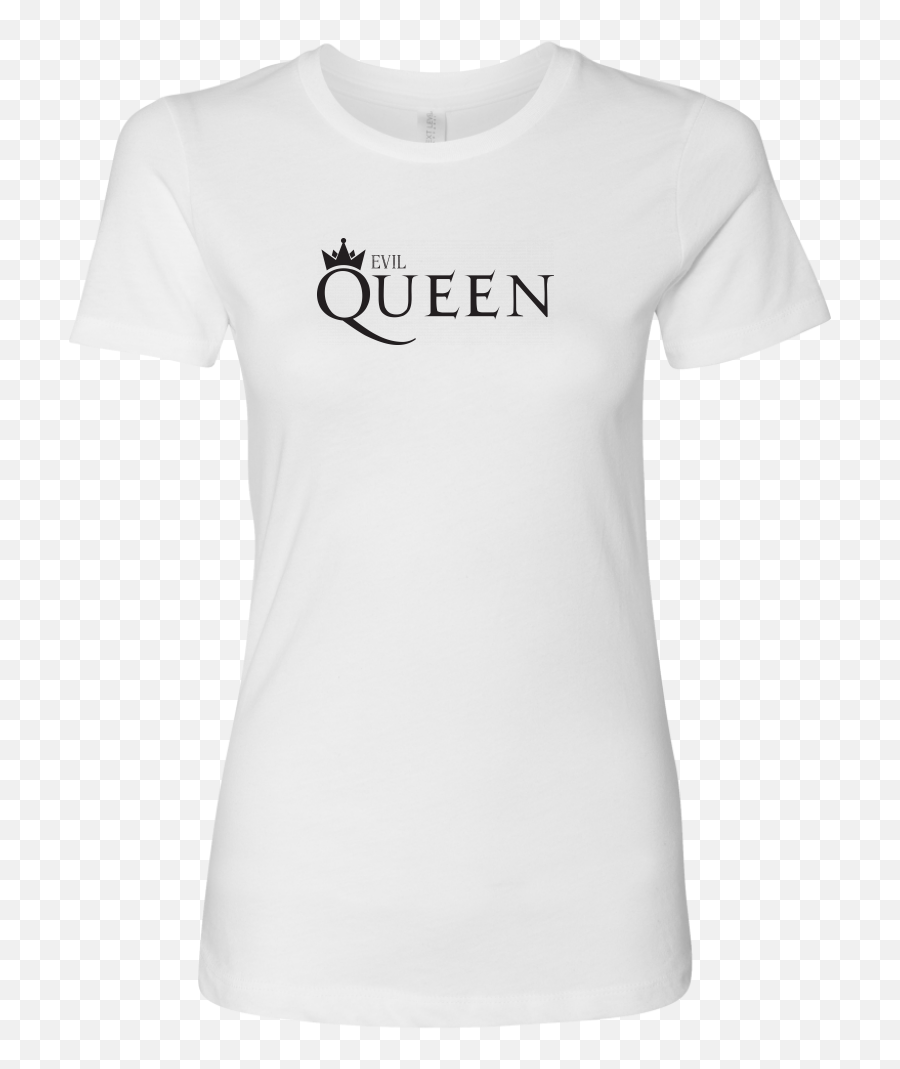 Evil Queen - Queen Inspired Snow White Womens Tshirt Active Shirt Png,Evil Queen Png