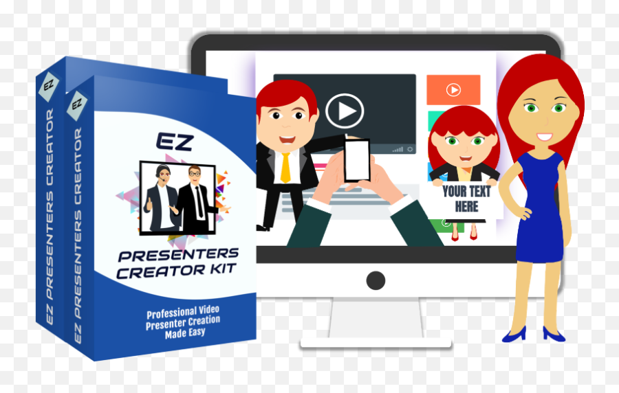 Hot Internet Marketing Products Ez Presenters Review Bonus - Cartoon Png,Presenter Png