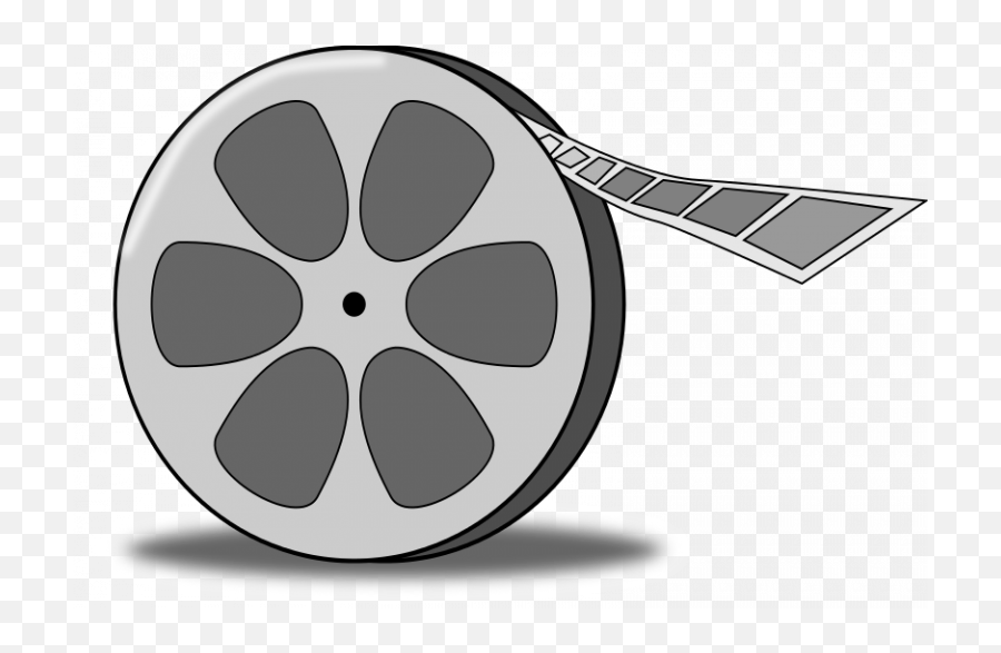 Film Banner Black And White Stock - Movie Reel Clipart Transparent Png,Movie Reel Transparent Background