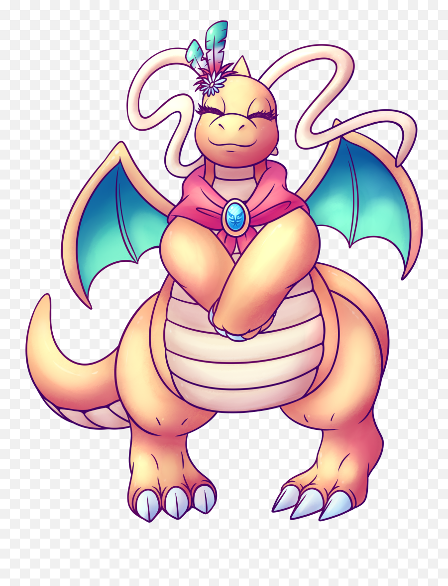 Fur Affinity Dot - Pokemon Dragonite Female Png,Dragonite Png