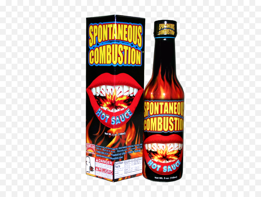 Download Spontaneous Combustion Hot Sauce - Full Size Png Spontaneous Combustion Hot Sauce,Hot Sauce Png