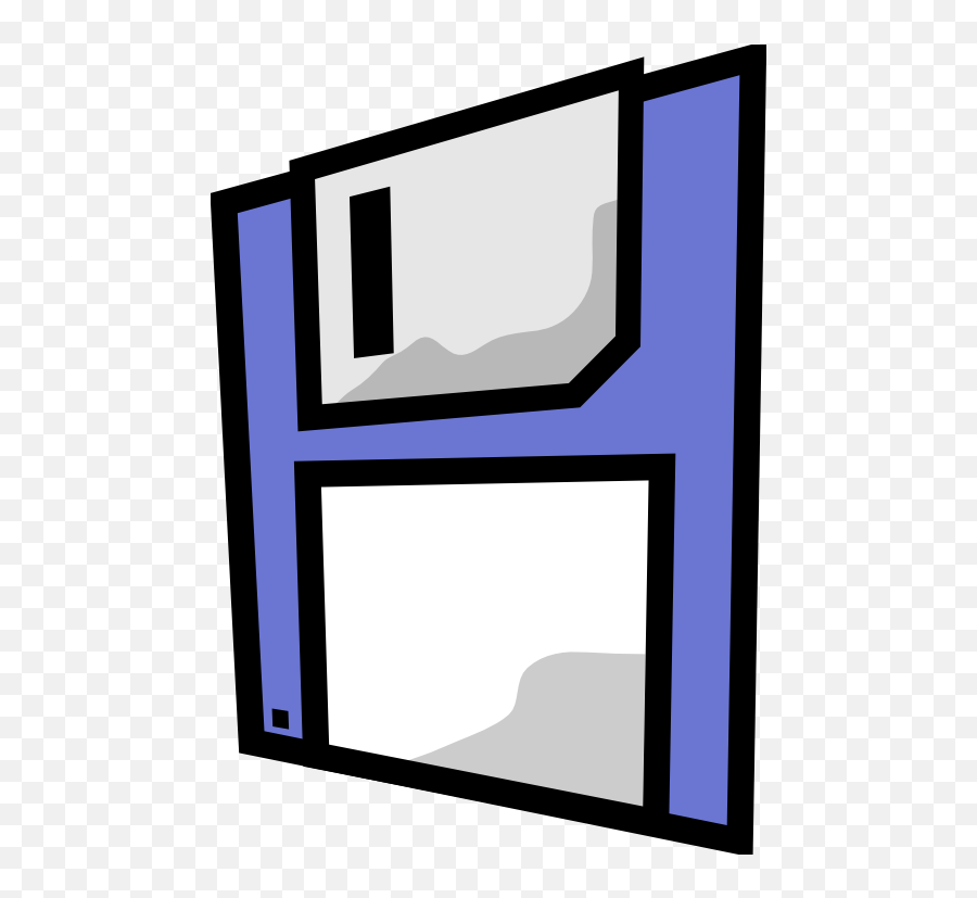 Floppy Disk Clipart - Floppy Disc Cartoon Png,Floppy Disk Png