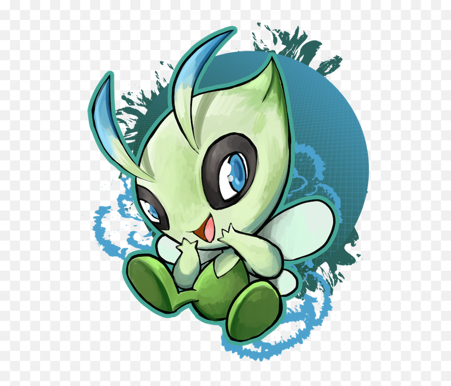 Celebi - Fictional Character Png,Celebi Png