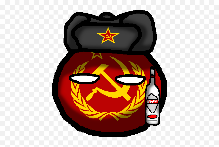 Union Of Soviet Socialist Republics - Transparent Soviet Union Countryball Png,Soviet Union Png