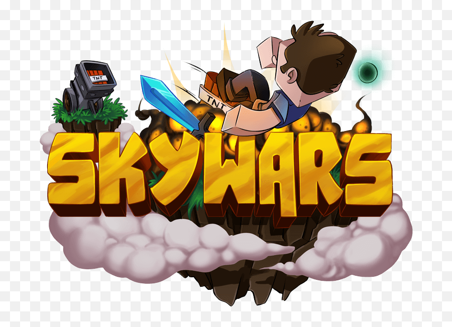 Download Hd Skywars Transparent Hypixel - Illustration Fictional Character Png,Hypixel Logo Transparent
