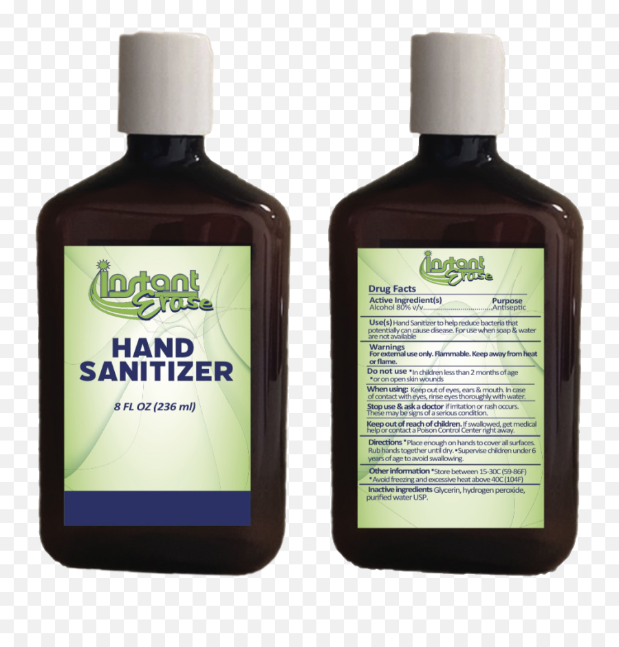 Instant Erase Liquid Hand Sanitizer - Household Supply Png,Hand Sanitizer Png