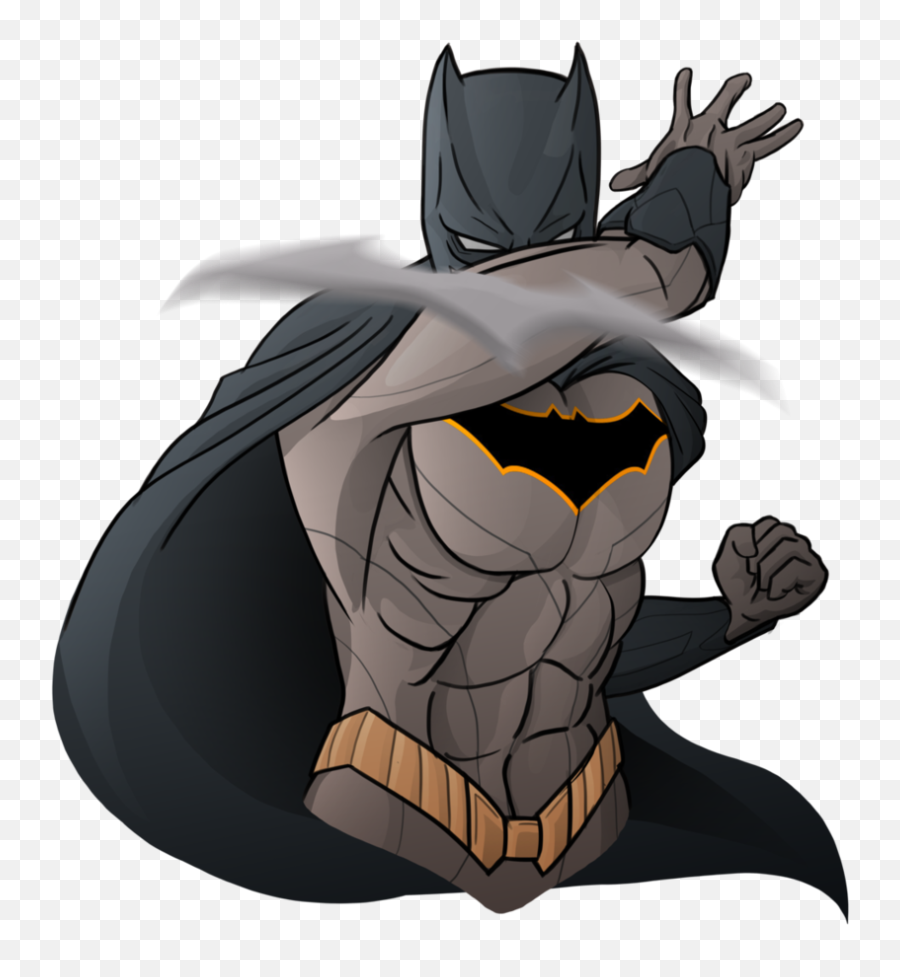 Download Hd Batarang Drawing Batman - Batman Throwing Batarang Png,Batarang Png