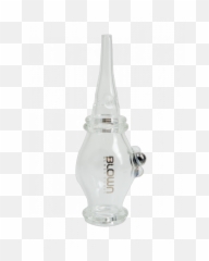 Blown 4 Clear Dab Straw W 3 Marbles - Glass Bottle Png,Transparent Dab
