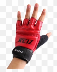 Boxing Glove Png Image Gloves Mma Gear - Red Fingerless Punching Gloves,Boxing Glove Png