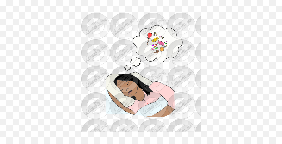 Dream Of Candy Picture For Classroom Therapy Use - Great For Women Png,Dreaming Icon
