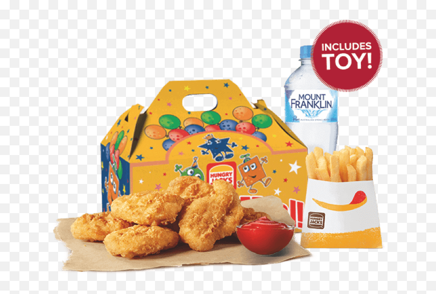 Hungry Jacks Chicken Nuggets Png - Hungry Jacks Kid Meal Toy,Chicken Nuggets Png