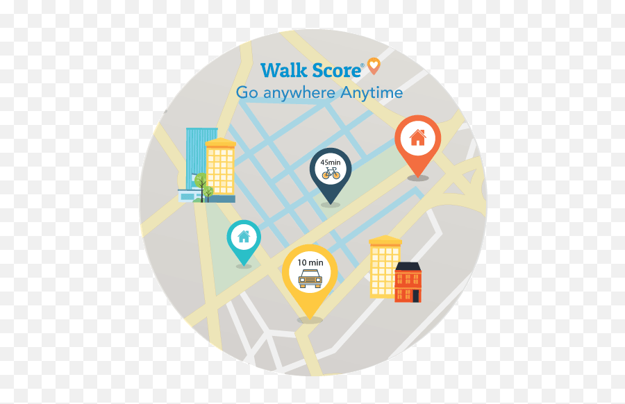 Wp - Property Walk Score Usability Dynamics Inc Vertical Png,Score Icon