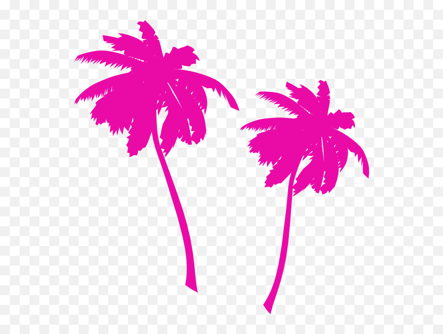 Vector Palm Trees Clip Art - Vector Clip Art Transparent Palm Tree Vector Png,Palm Tree Clip Art Png