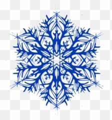Royal Azure Blue Snowflake 22 Icon - Free Royal Azure Blue Decorative Png,Snowflake Icon Free