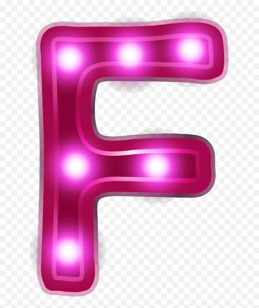 Alphabet Font Neon Letter Png File - F Letter,Letter Png