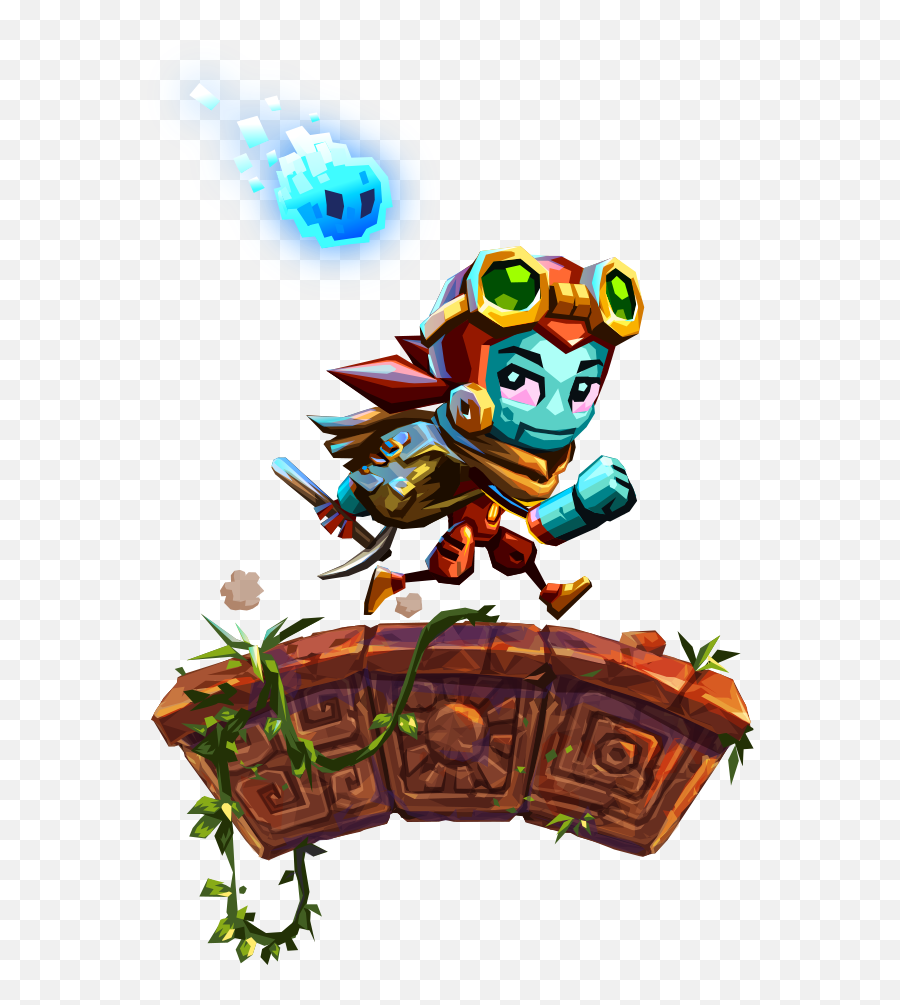 Review - Steamworld Dig 2 Dot Png,Steamworld Dig 2 Switch Icon