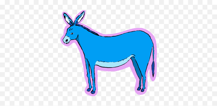 Democrat Donkey Democratic Party - Democrat Donkey Gif Png,Democratic Donkey Icon