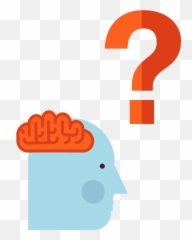 Question Mark Png Brain Clipart