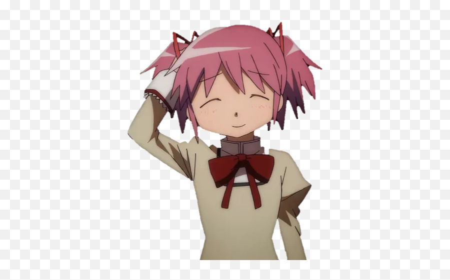 Telegram Sticker From Collection Madoka Magica - Fictional Character Png,Madoka Kaname Icon