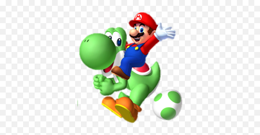 Download Hd Mario And Yoshi Png - Yoshi Laying An Egg,Yoshi Png