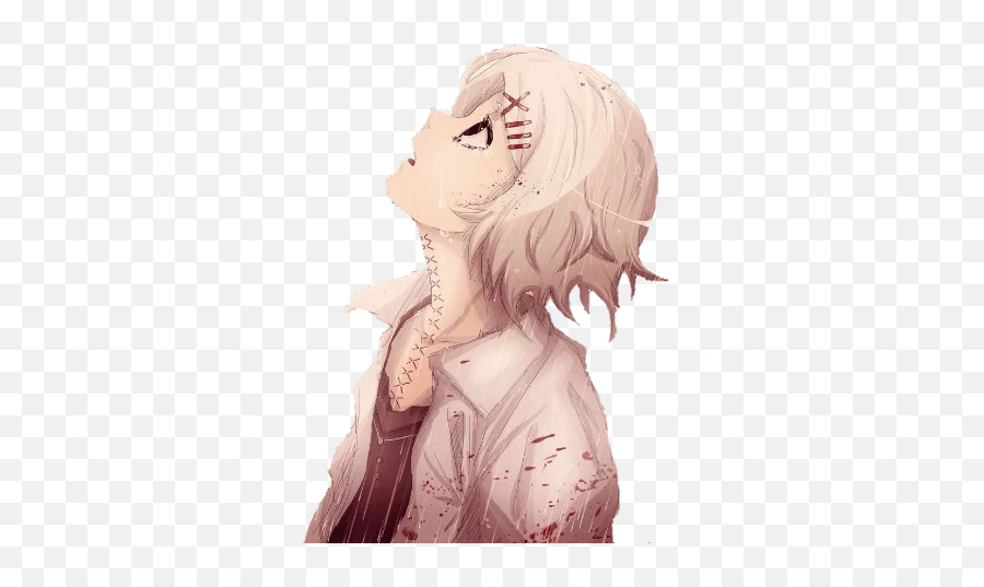 Telegram Sticker From Tokyo Ghoul Pack - Fictional Character Png,Juuzou Icon