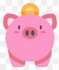 Piggy Bank Free Vector Icons Designed By Freepik - Happy png