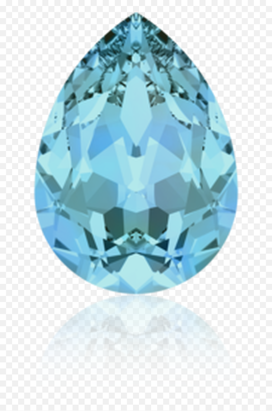 4320 Swarovski Chunky Pear Fancy Stone - Pear Shaped Aquamarine Stone Png,Aquamarine Png