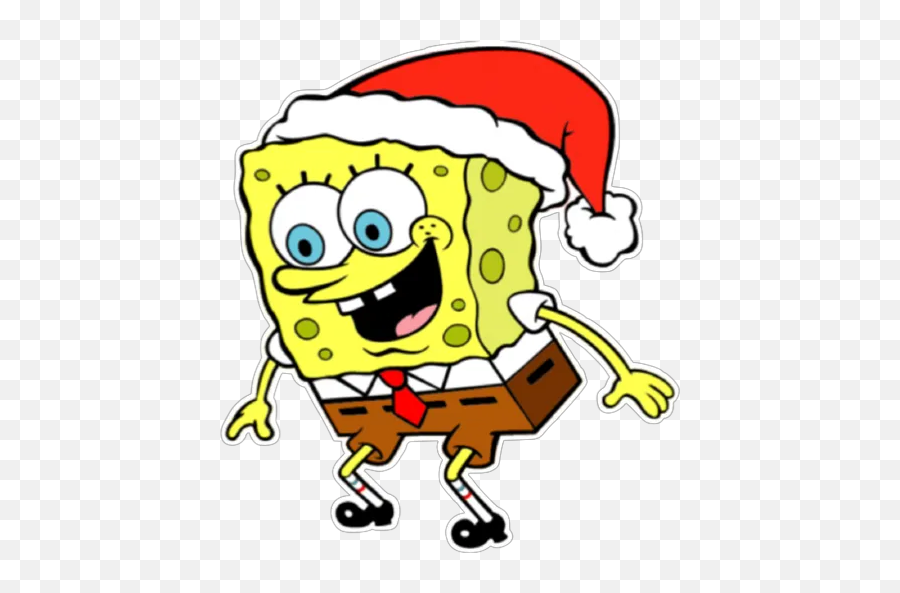Sticker Maker - Spongebob Spongebob Christmas Coloring Pages Png,Spongebob Face Png