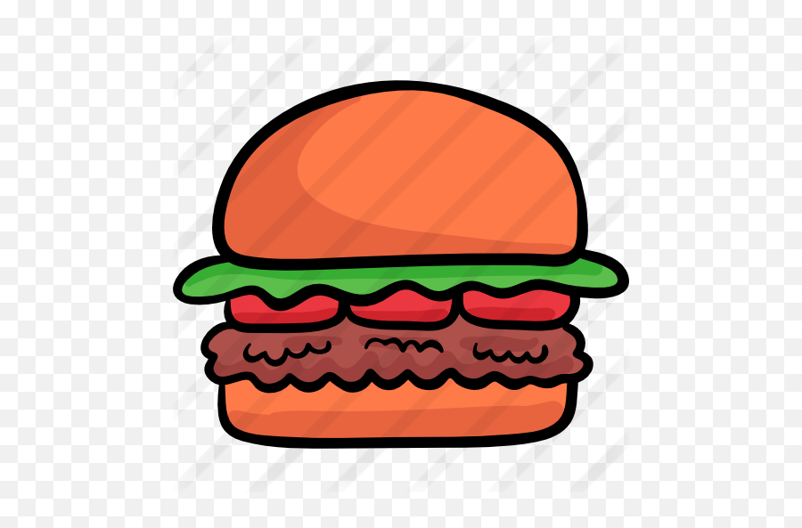 Burger - Free Food Icons Clip Art Png,Hamburguesa Png