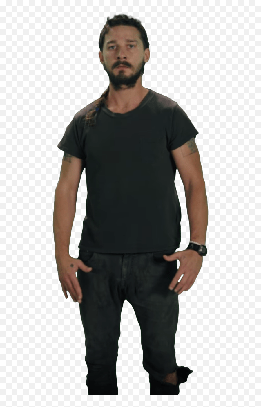 Download Shia Labeouf Pose Transparent Png - Stickpng Shia Labeouf Cutout,T Pose Png