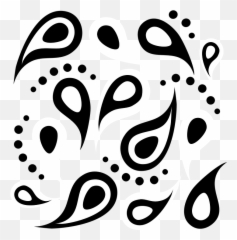 Paisley Pattern Ornaments - Simple Designs For Art Png,Paisley Png