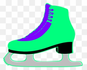 Ice Skates Clip Art - Vector Clip Art Online Figure Skate Png,Ice Skates Png