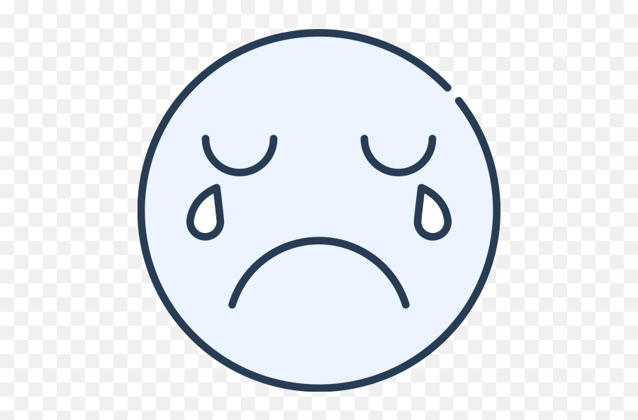 Cry Emoji Emotion Emotional Face - Circle Png,Cry Emoji Png