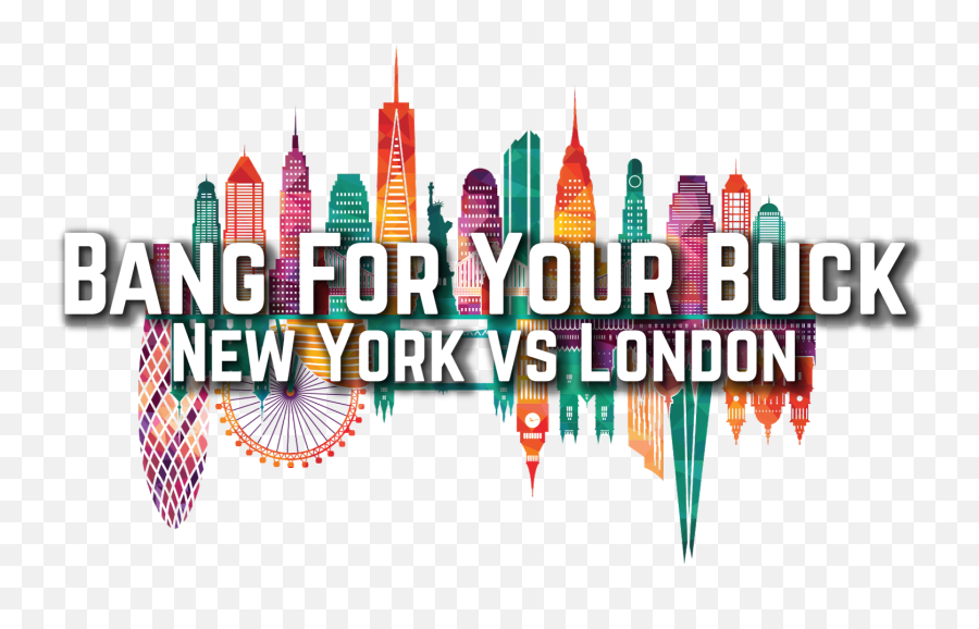 New York Vs London Where Do You Get The Best Bang For Your - Graphic Design Png,New York Skyline Png