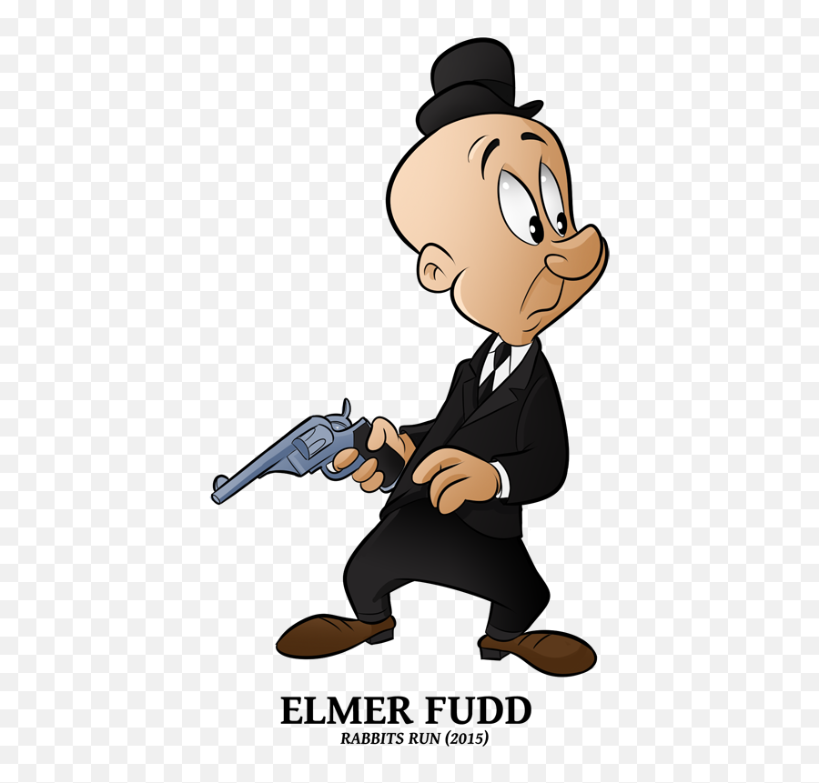 Elmer Fudd Looney Tunes Gun - Elmer Fudd Looney Tunes Png,Elmer Fudd Png
