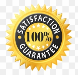 100 Percent Satisfaction Guarantee Png Guaranteed Logo