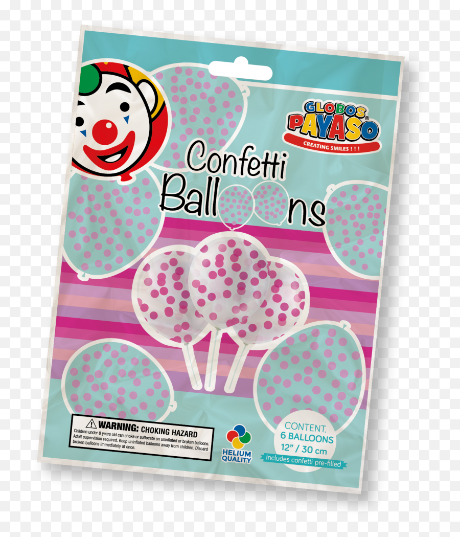 Pink Confetti - Globos Payaso Png,Pink Confetti Png