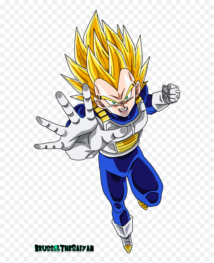 Super Saiyan Png Transparent Collections - Vegeta Super Sayajin 2,Bulma Png