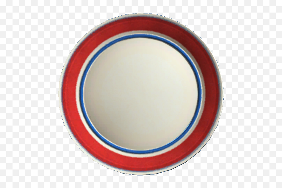 Plate Png Red - Circle,Empty Plate Png