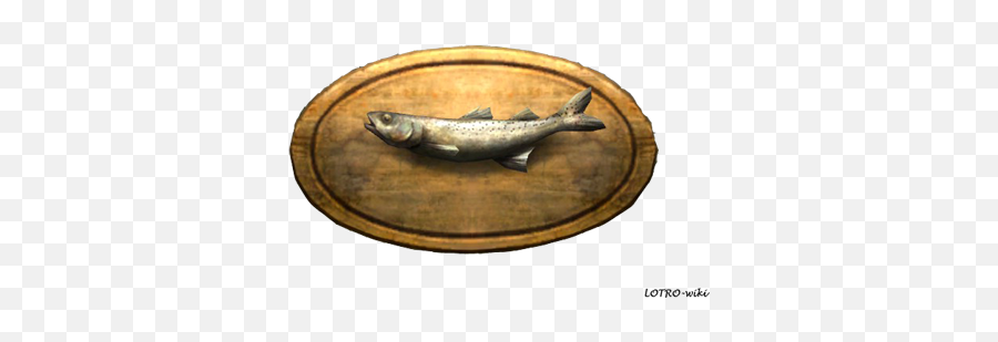 Itemgreat Golden Mullet Trophy - Lotrowikicom Fishing Lotro Trophies Png,Mullet Png