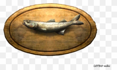Itemgreat Golden Mullet Trophy - Lotrowikicom Fishing Lotro Trophies Png,Mullet Png