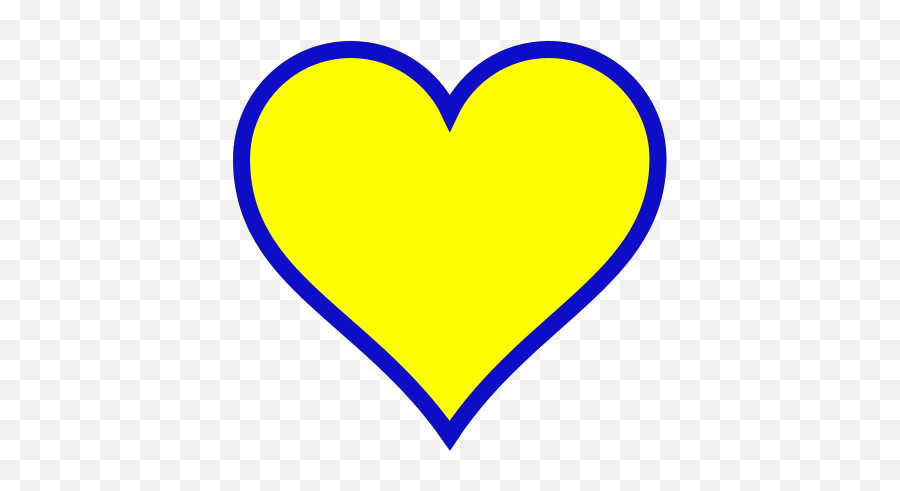 Michigan Blue Gold Heart Png Svg Clip - Heart,Gold Hearts Png