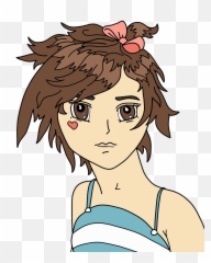 Download Girl Manga Young Anime - Anime Png,Teenager Png