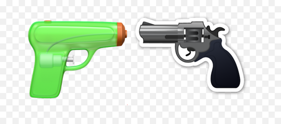 Apple Just Replaced Its Gun Emoji With A Water Pistol - Maxim Gun Emoji Png,Gun Png