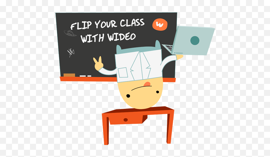 Flipped Classroom Png 1 Image - Cartoon Flipping The Classroom,Classroom Png