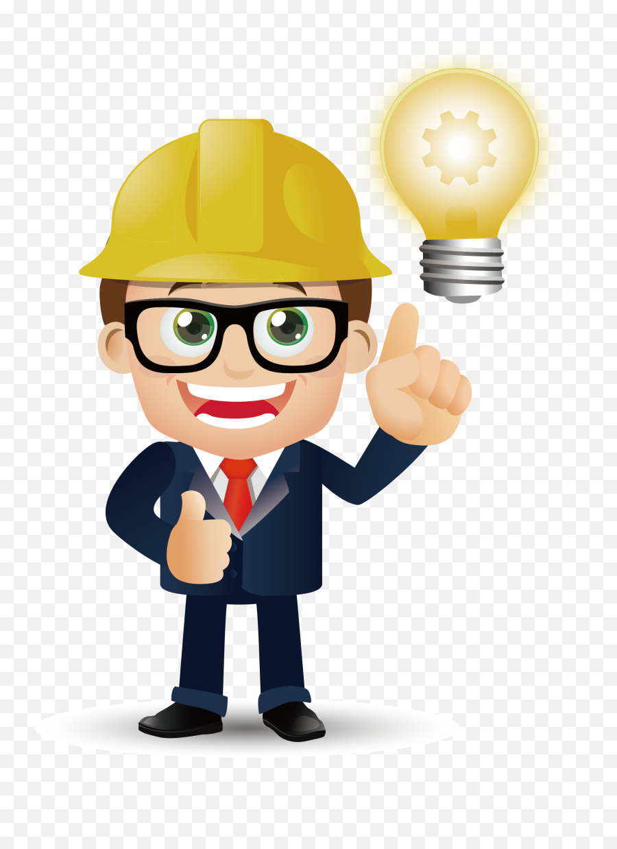 Download Material Vector Architecture - Engineer Cartoon Png,Engineer Png