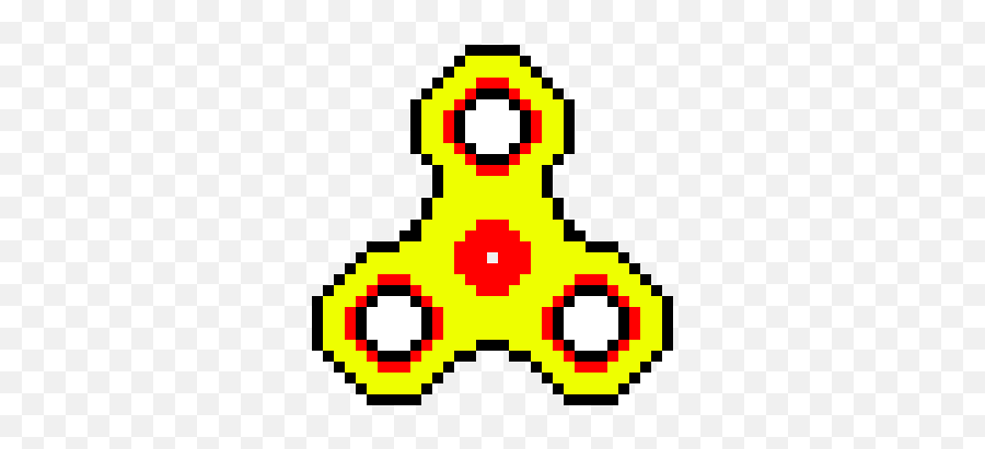 Fidget Spinner Pixel Art Maker - Blok M Plaza Png,Fidget Spinners Png