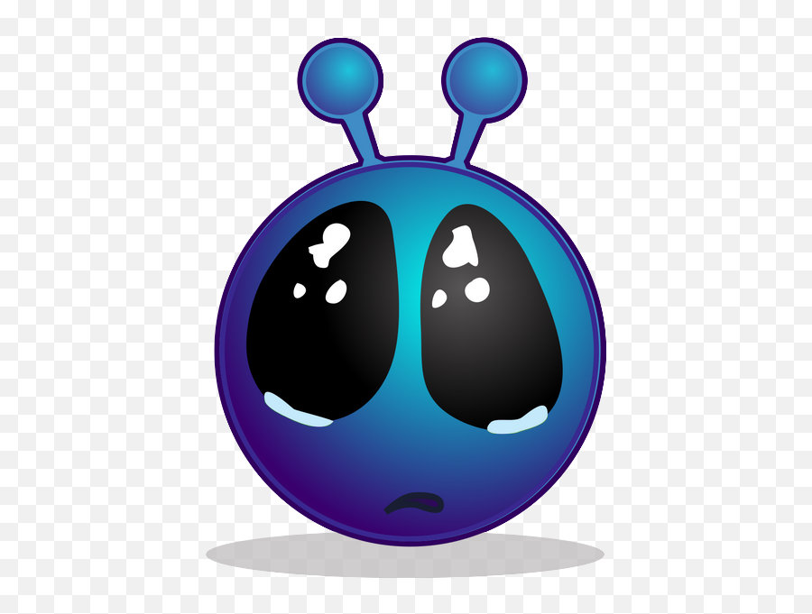 Ab Alien Bleu En Pleurs - Green Alien Face Emoji 444x600 Free Download Of Alien Png,Alien Emoji Png